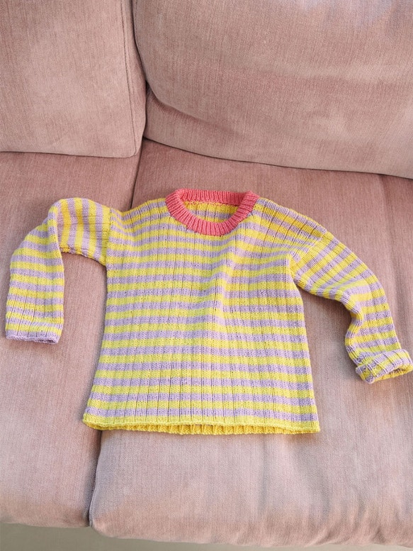 Sedrick Sweater Junior | Wollpaket mit Sunday | Stricken