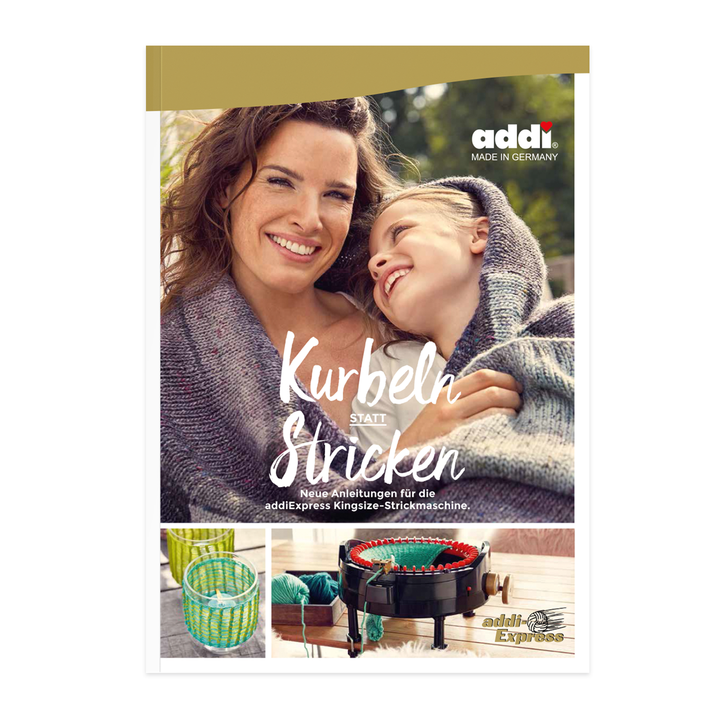 addi Express Buch 895-0 Kurbeln statt Stricken"  addi Express Buch 895-0 Kurbeln statt Stricken"