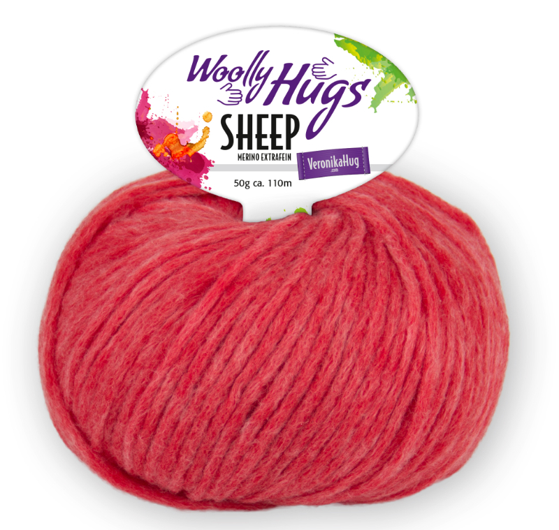 SHEEP von Woolly Hug's 0030 - rot