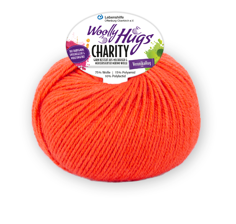 Charity von Woolly Hugs 0026 - orange