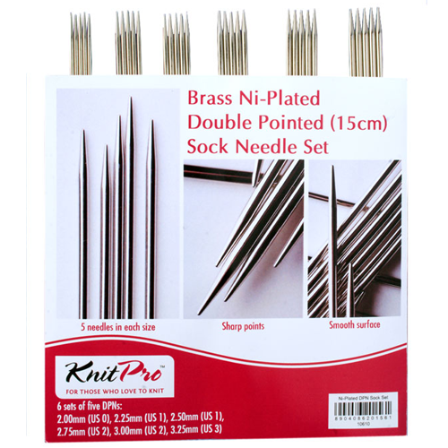 Nadelspiele Set Nova Metall 15cm von knit pro