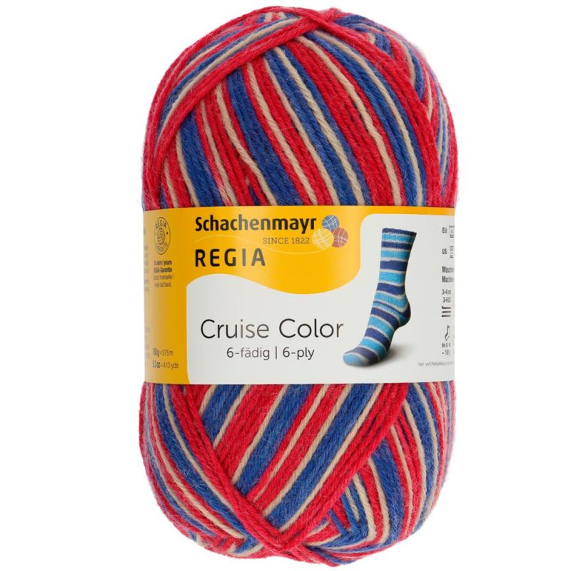 Sockenwolle Color 6-fach 150 g von Regia 6205 deck color