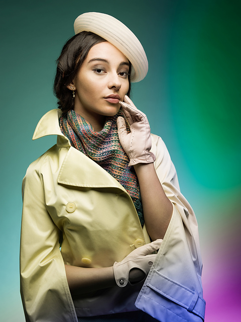 Tuch "Particle" | Anleitungsheft | Wolle Zauberball® Crazy  | Stricken | Amber King