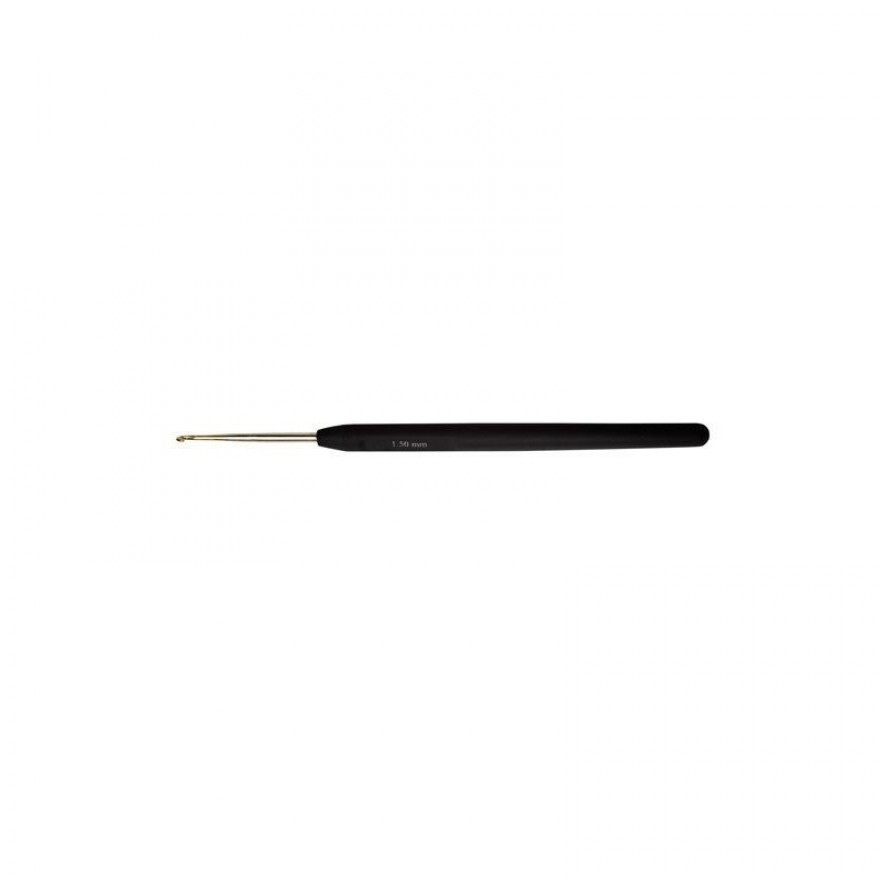 Garn-Häkelnadel Stahl mit Softgriff von knit pro 1,00 mm