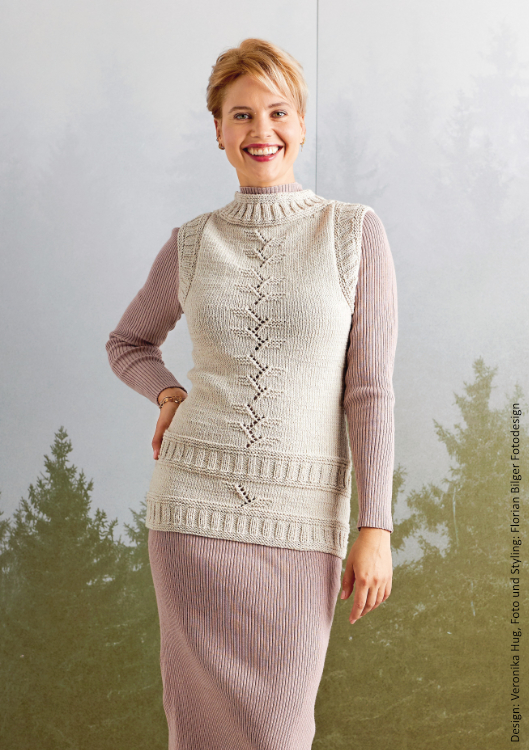 Pullunder Favorit  | Wollpaket mit Merino Stretch  | Stricken | Veronika Hug, Woolly Hugs, Christophorus Verlag