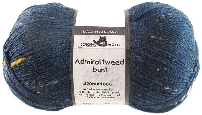 Admiral Tweed bunt von Schoppel 4993 - Jeans