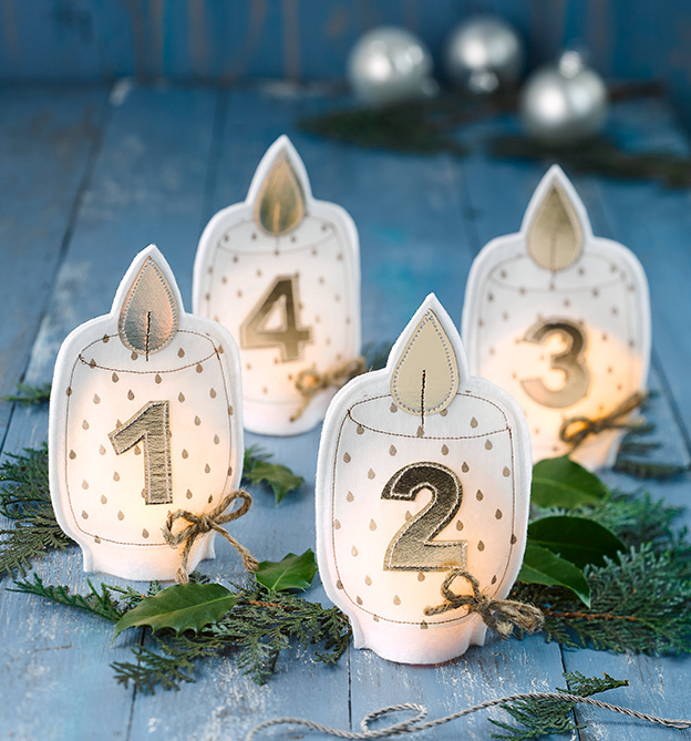 Mein weihnachtliches Nähzimmer - Dekorationen und Geschenke