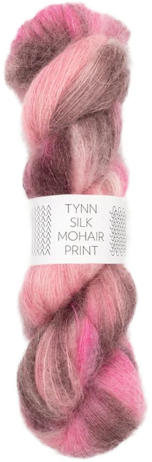 Tynn Silk Mohair Print von Sandnes Garn 6085 - desert dawn