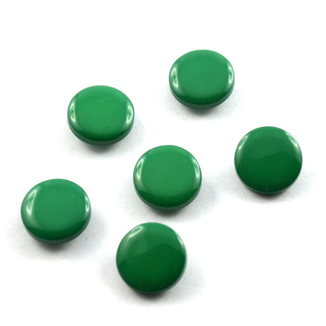 Modeknopf - Größe: 13mm - Farbe: grün 