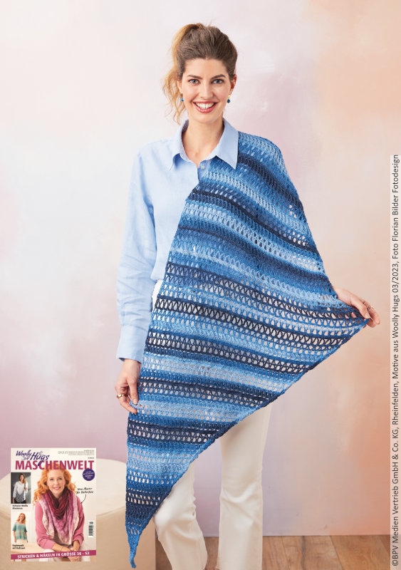 Tuch Mythologie | Anleitungsheft | Wolle Year Socks  | Häkeln | Veronika Hug, Woolly Hugs, Christophorus Verlag