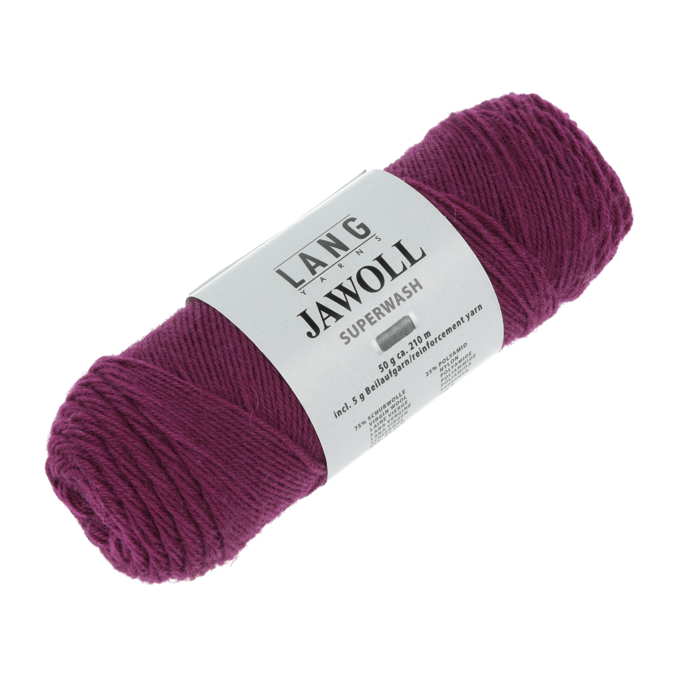 Jawoll Strumpfgarn von Lang Yarns 0366 - fuchsia Jawoll Strumpfgarn von Lang Yarns 0366 - fuchsia