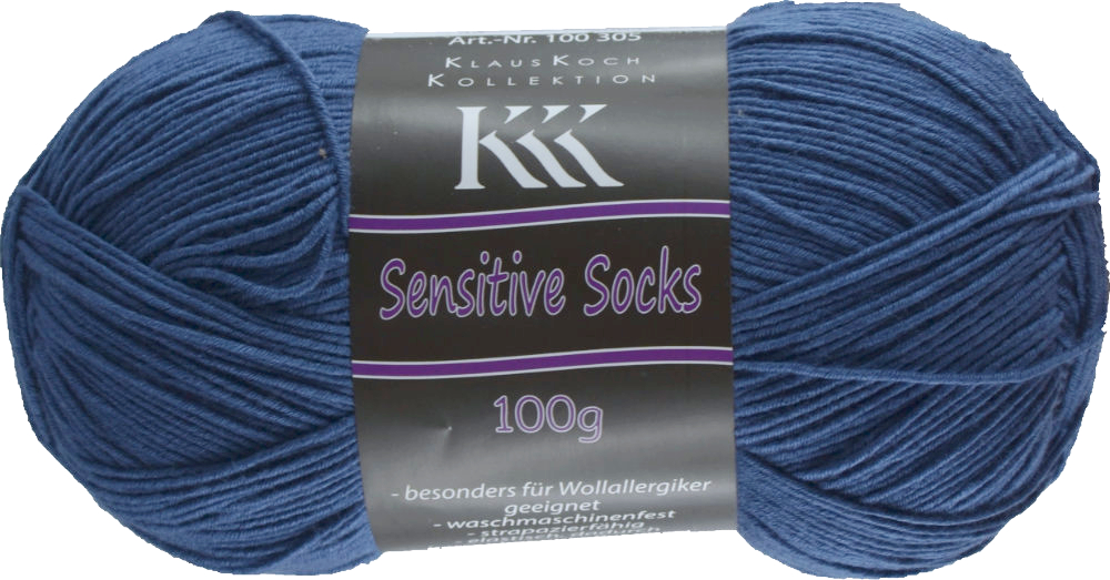 Sensitive Socks Uni von KKK 0035 - jeans blau