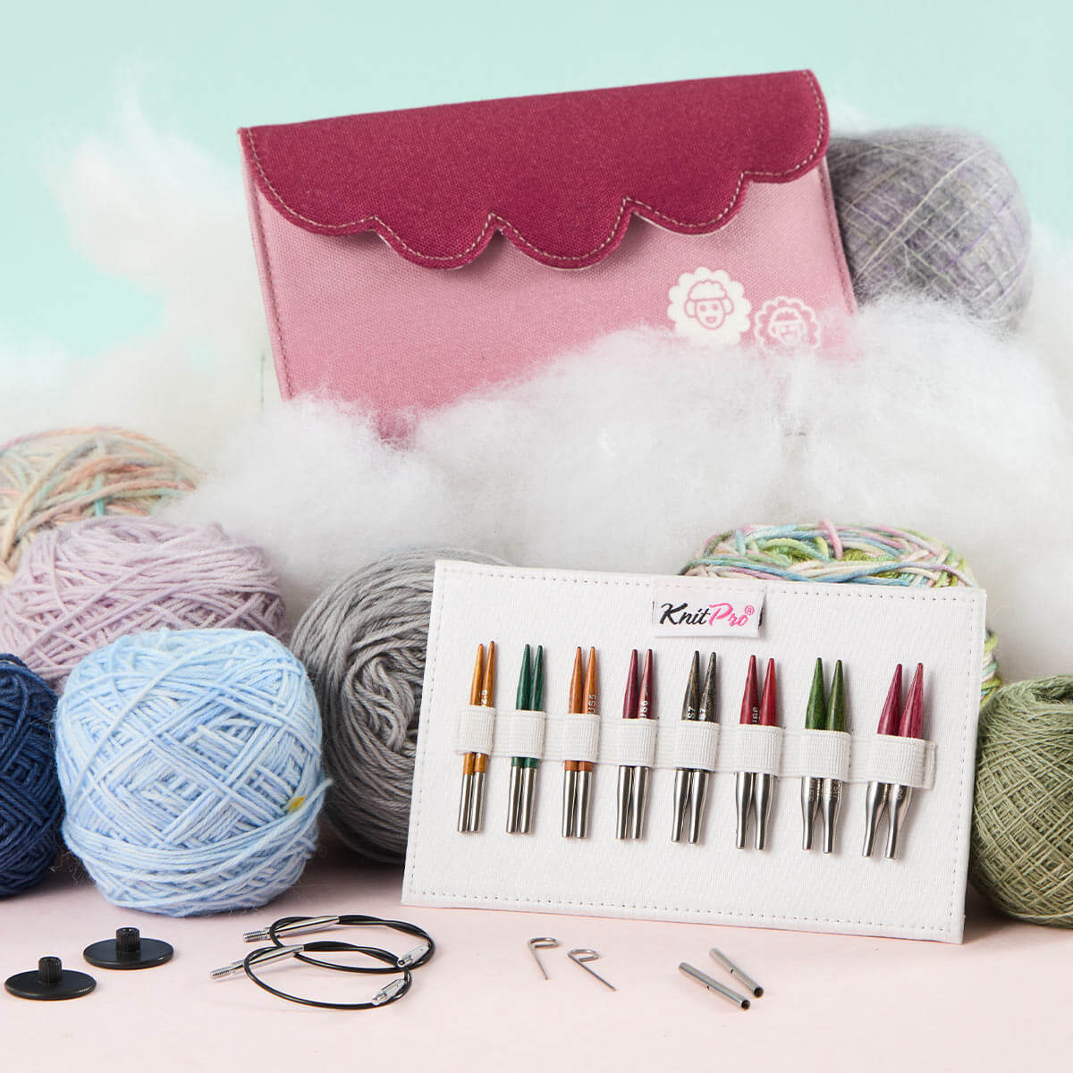 Nadelspitzen Set Dreamz Holz 3,00 - 6,00 mm Mini 5 cm von knit pro Nadelspitzen Set Dreamz Holz 3,00 - 6,00 mm Mini 5 cm von knit pro