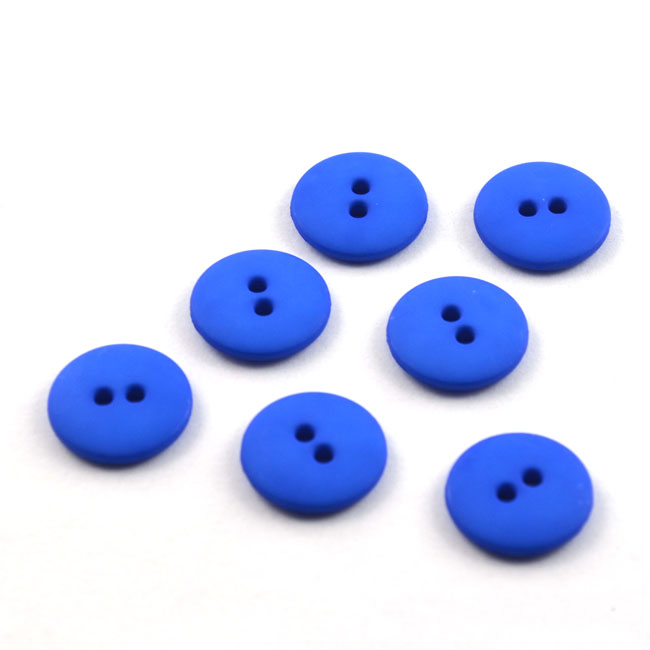 Modeknopf - Größe: 15mm - Farbe: blau 