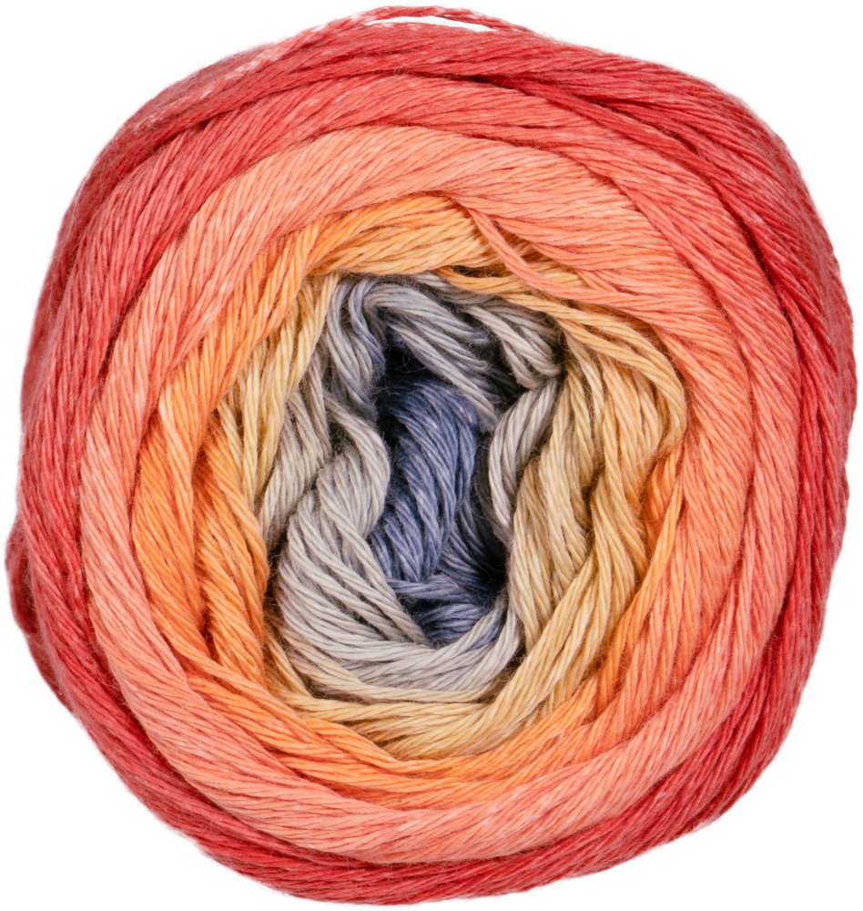 1-2-3 Ideen von Pro Lana 0018 - orange / jeans