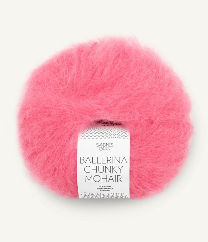 Ballerina Chunky Mohair von Sandnes Garn 4315 bubblegum