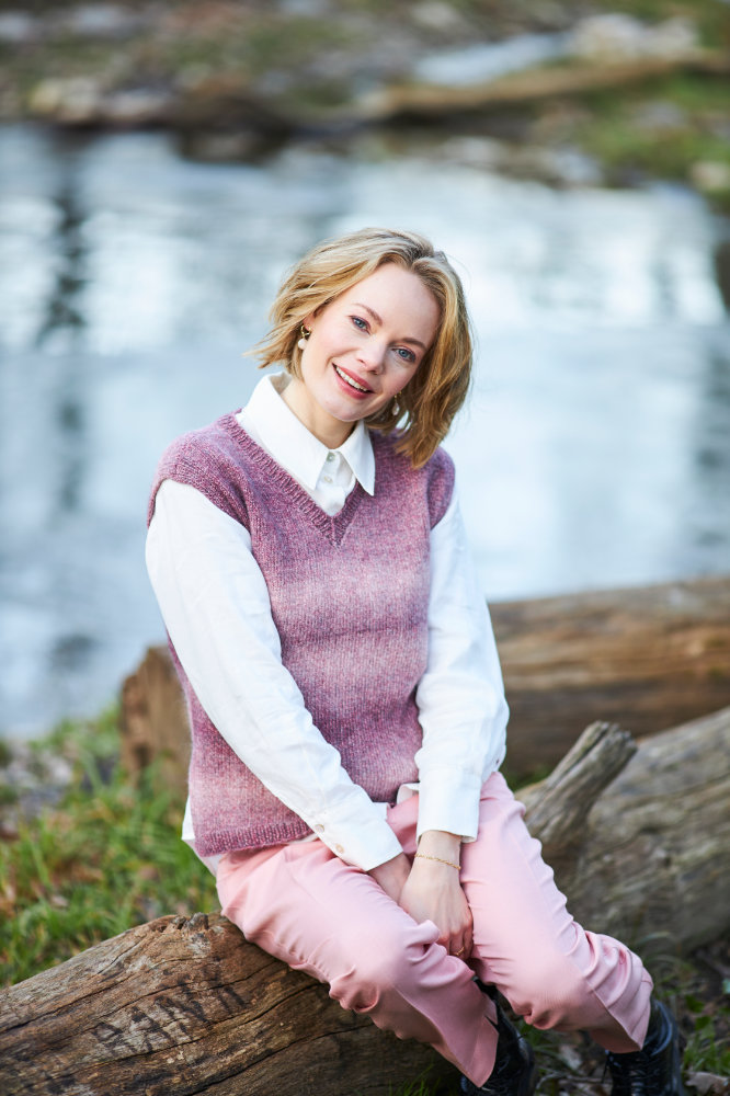 Pullunder mit V-Ausschnitt | Anleitungsheft | Wolle Melbourne  | Stricken | Pro Lana, Christophorus Verlag