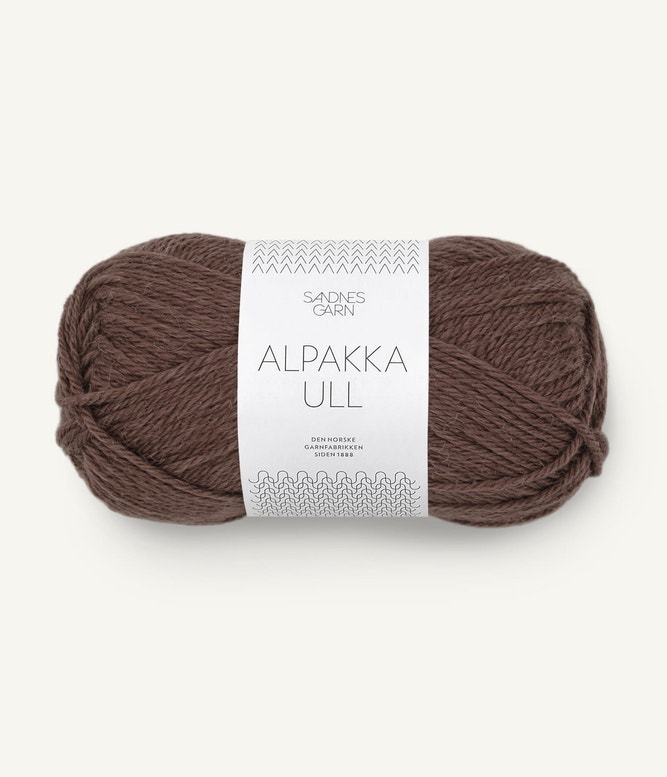 Alpakka Ull von Sandnes Garn 3571 - brown