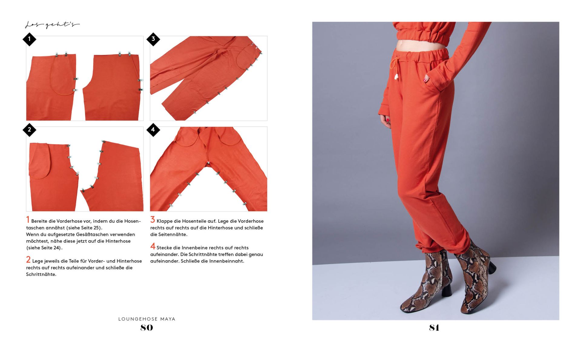 Nähen mit French Terry und Sweat – Cosy and Casual