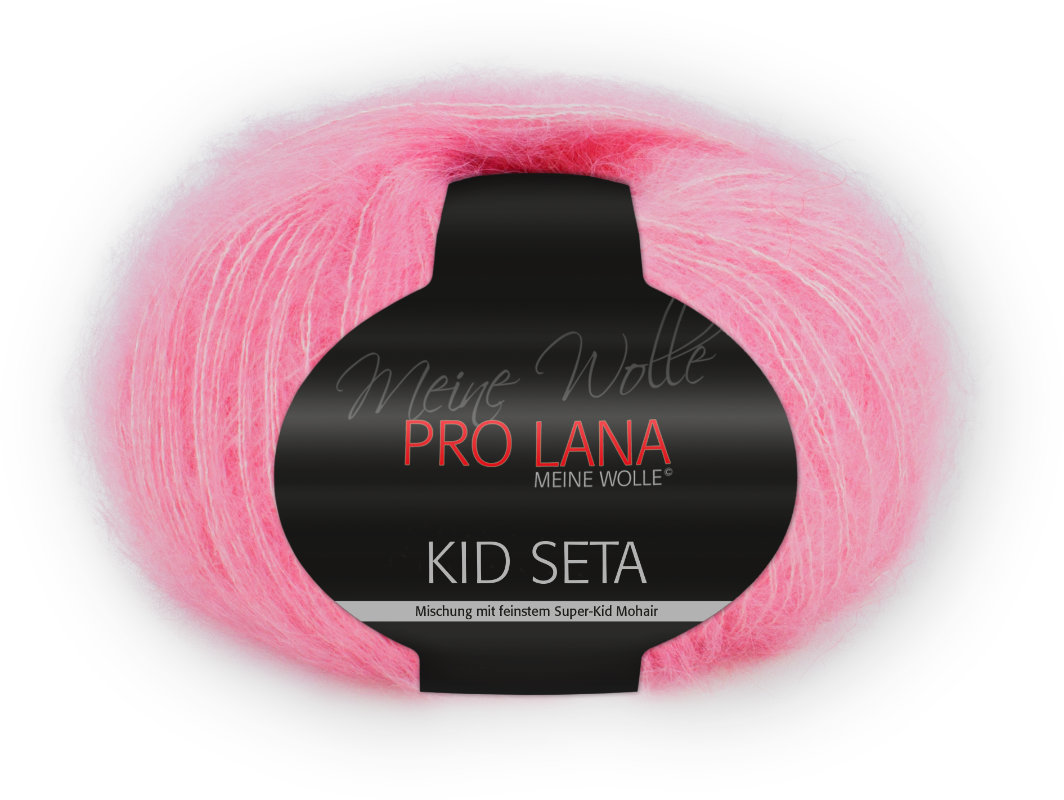Kid-Seta von Pro Lana 0040 - rosa rot