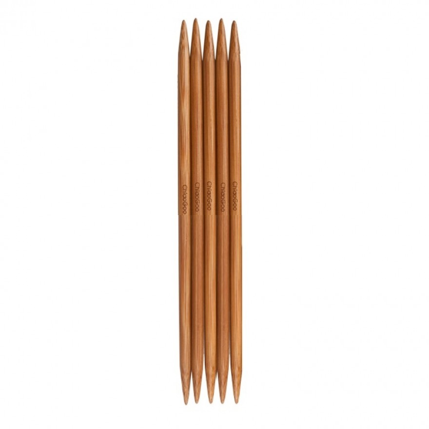 Nadelspiel Bamboo Patina von chiaogoo 15 cm 2,50 mm