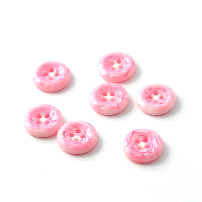 Modeknopf - Größe: 13mm - Farbe: pink 