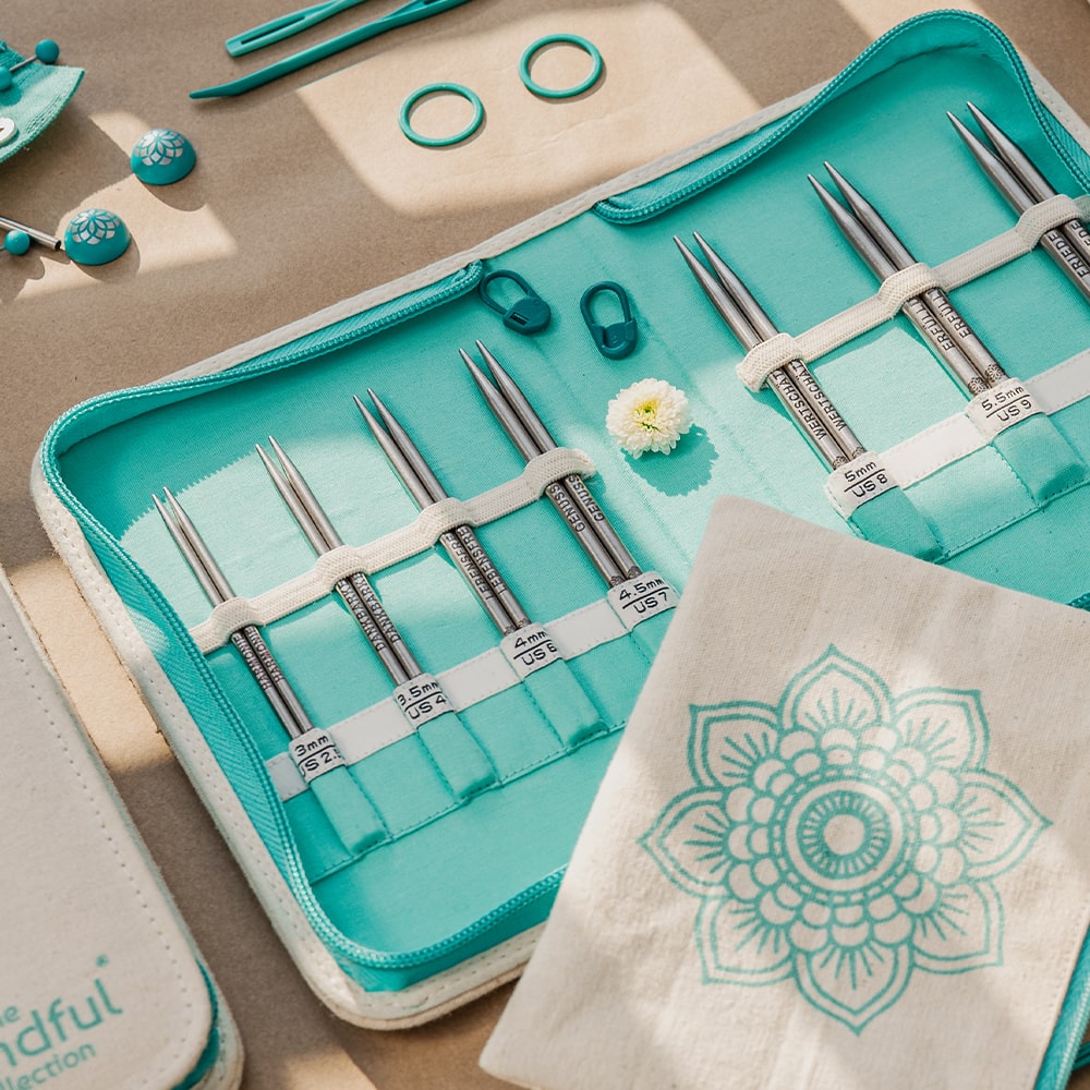 Nadelspitzen Edelstahl Set Believe Mindful Collection von knitpro Nadelspitzen Edelstahl Set Believe Mindful Collection von knitpro