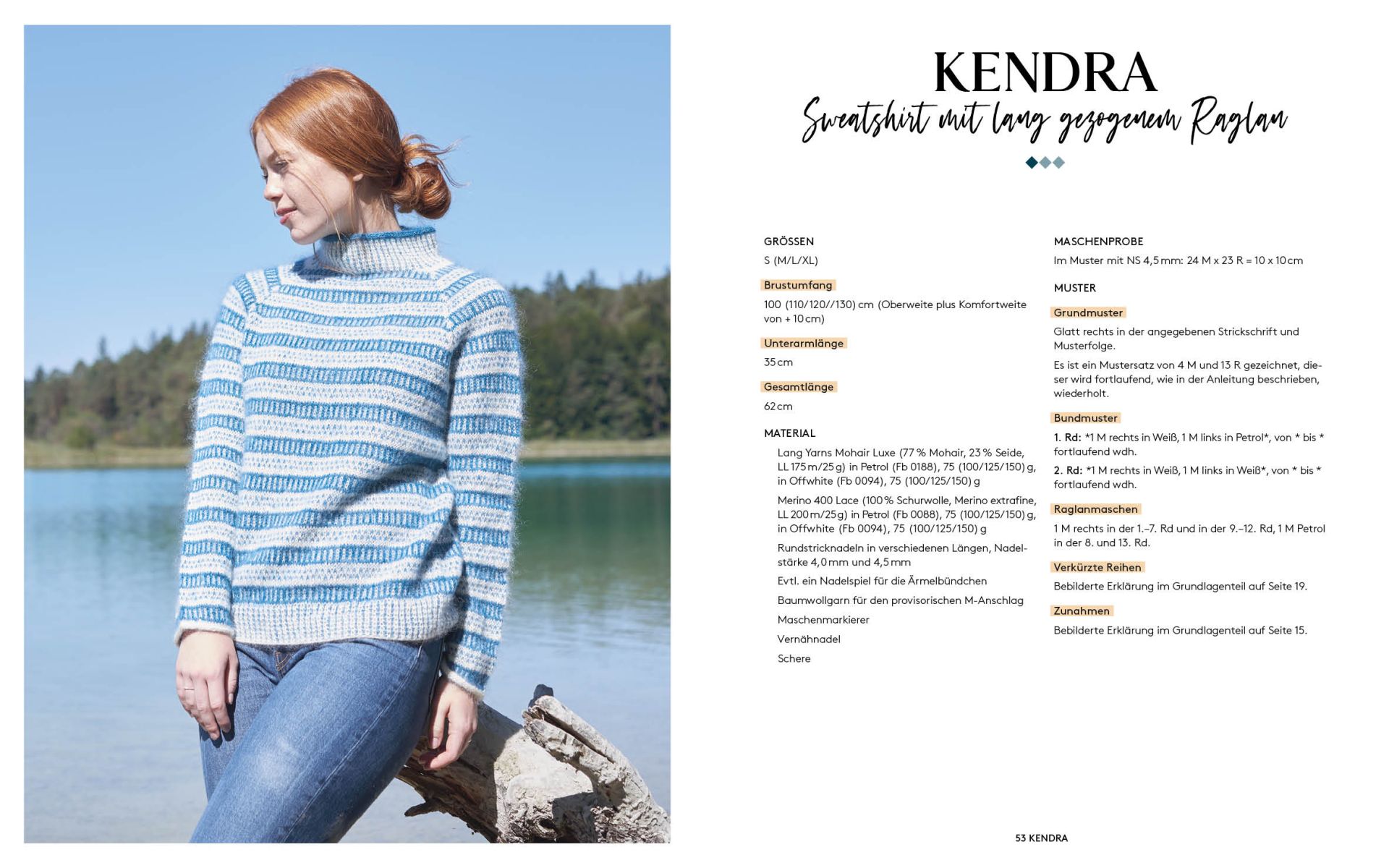 Nordische Pullover stricken - Durchgehende Strickmuster für Fair-Isle-Pullover, Cardigans, Ponchos und Co.