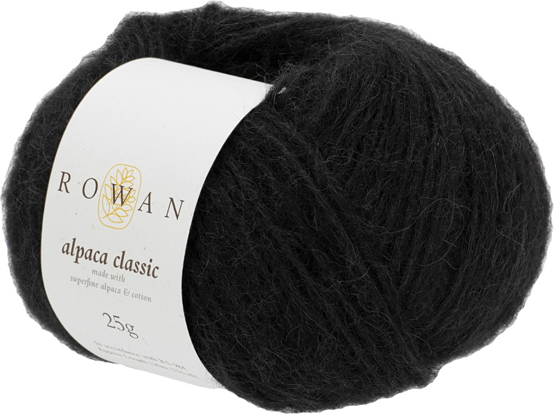 Alpaca Classic von Rowan 0103 - noir