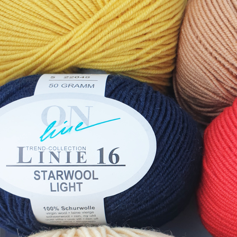 Starwool Light Linie 16 0106 - anthrazit melange
