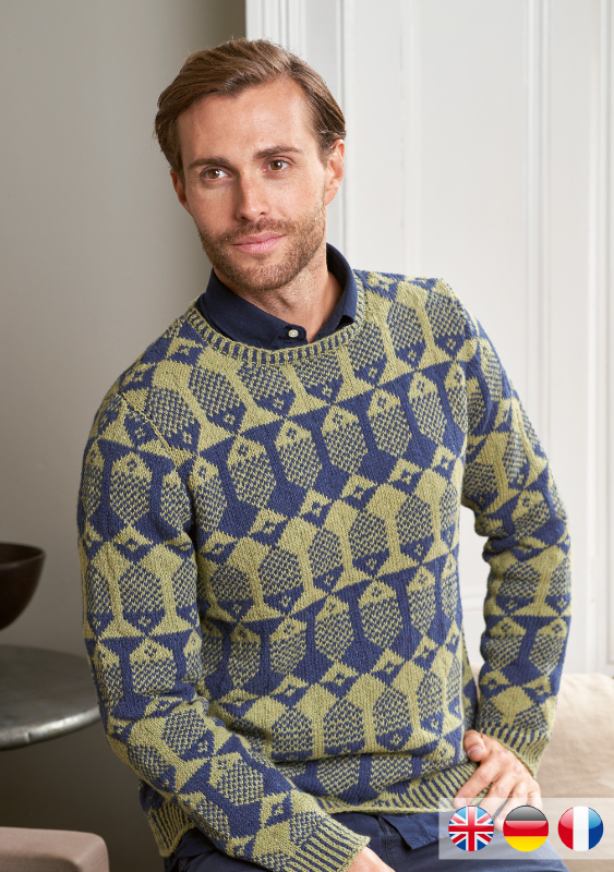 Herren-Pullover Shoal | Einzelanleitung | Stricken | Martin Storey