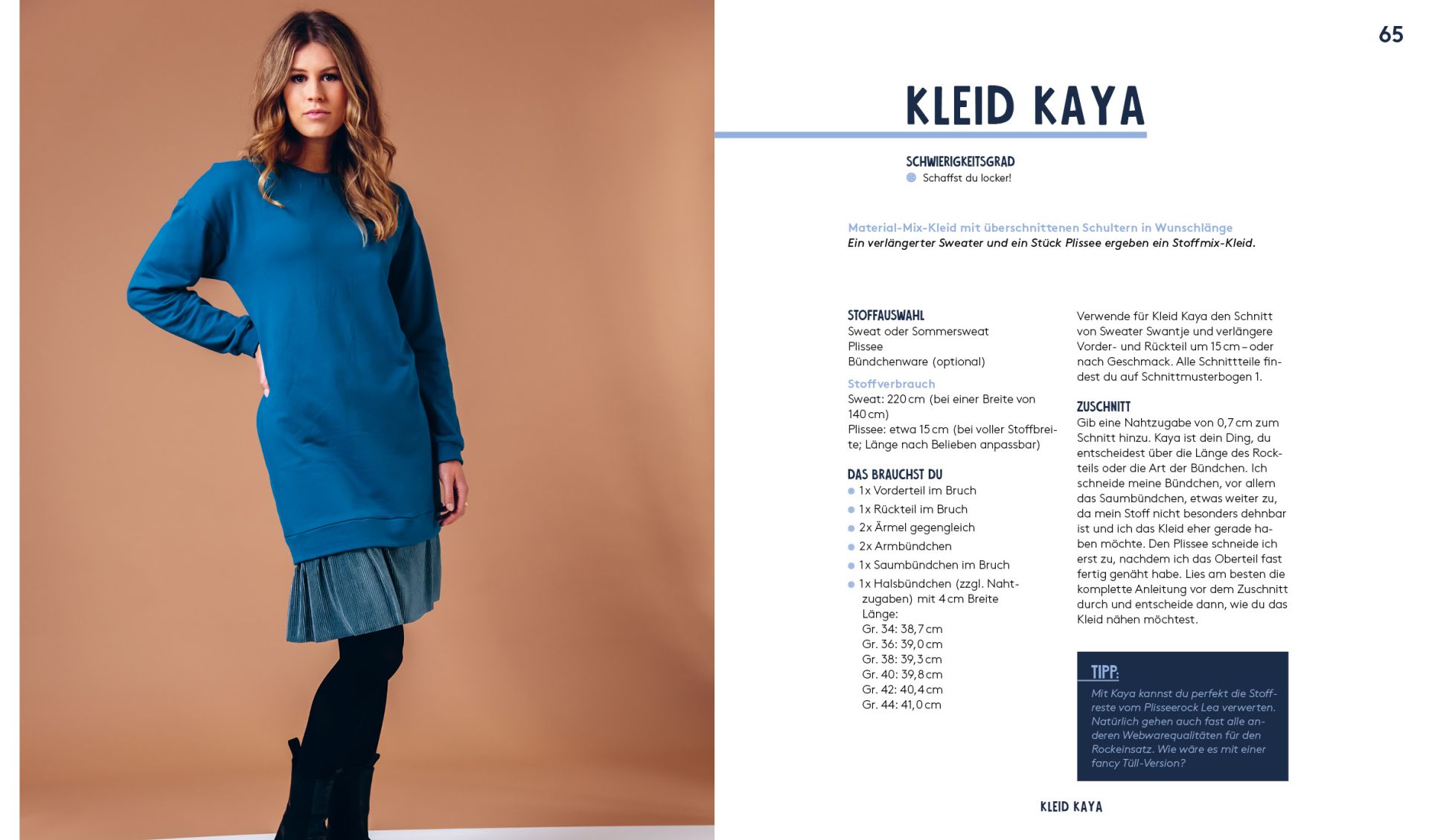 Hej. Skandi-Chic – Super cosy – Kleidung nähen für kältere Tage