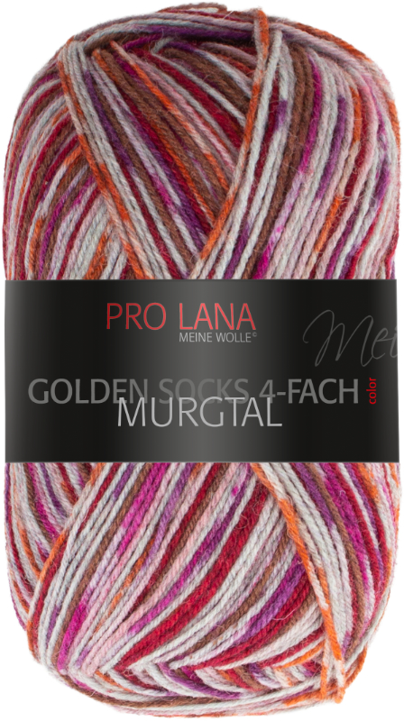 Golden Socks - 4-fach Sockenwolle von Pro Lana Murgtal - 0555