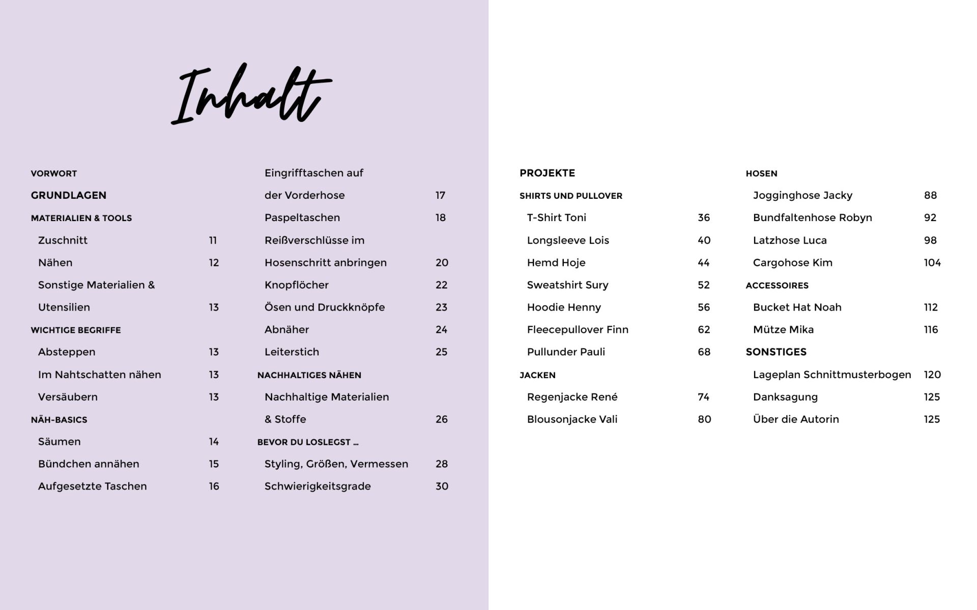 Unisex-Kleidung nähen - Nähprojekte im Oversize-Look