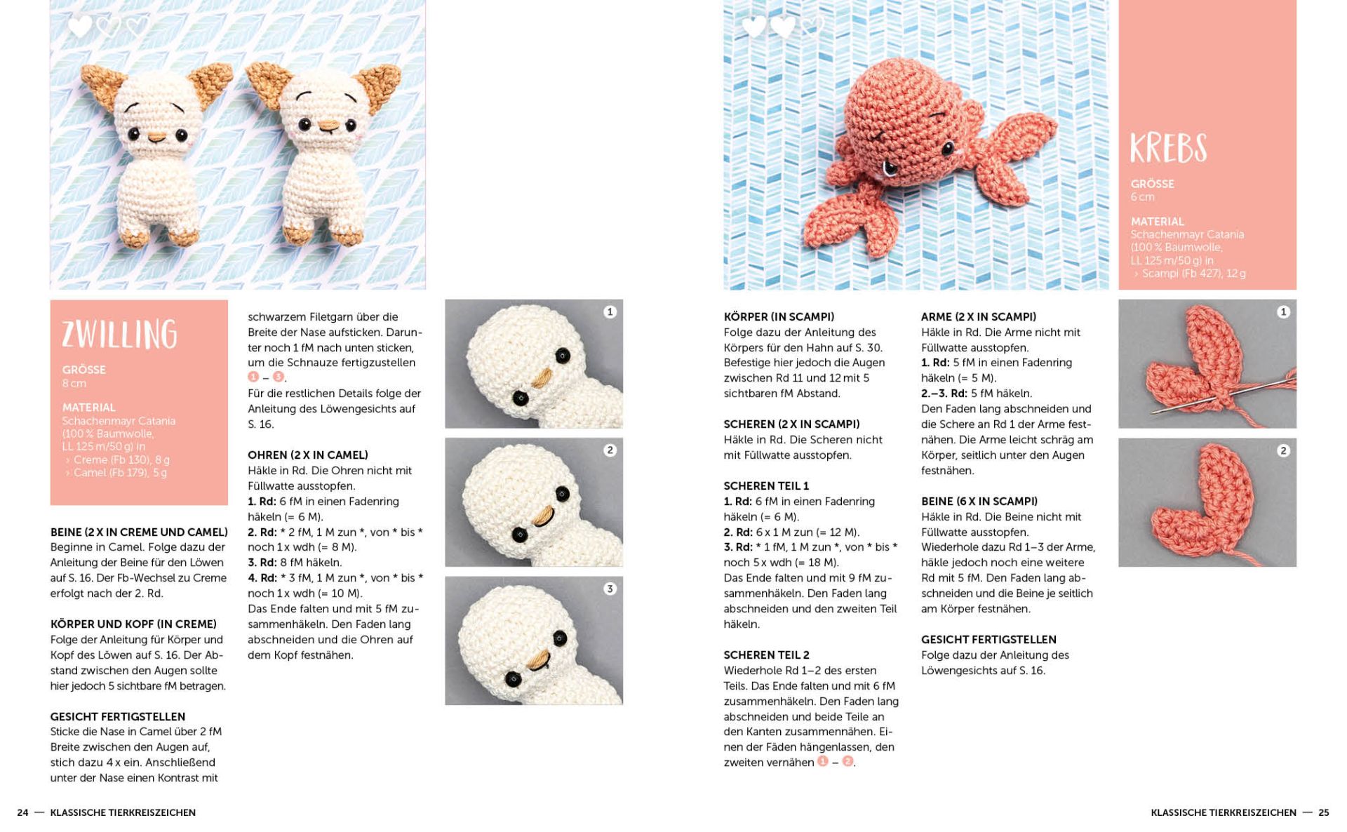 Mini-Amigurumis – Süße Glücksbringer