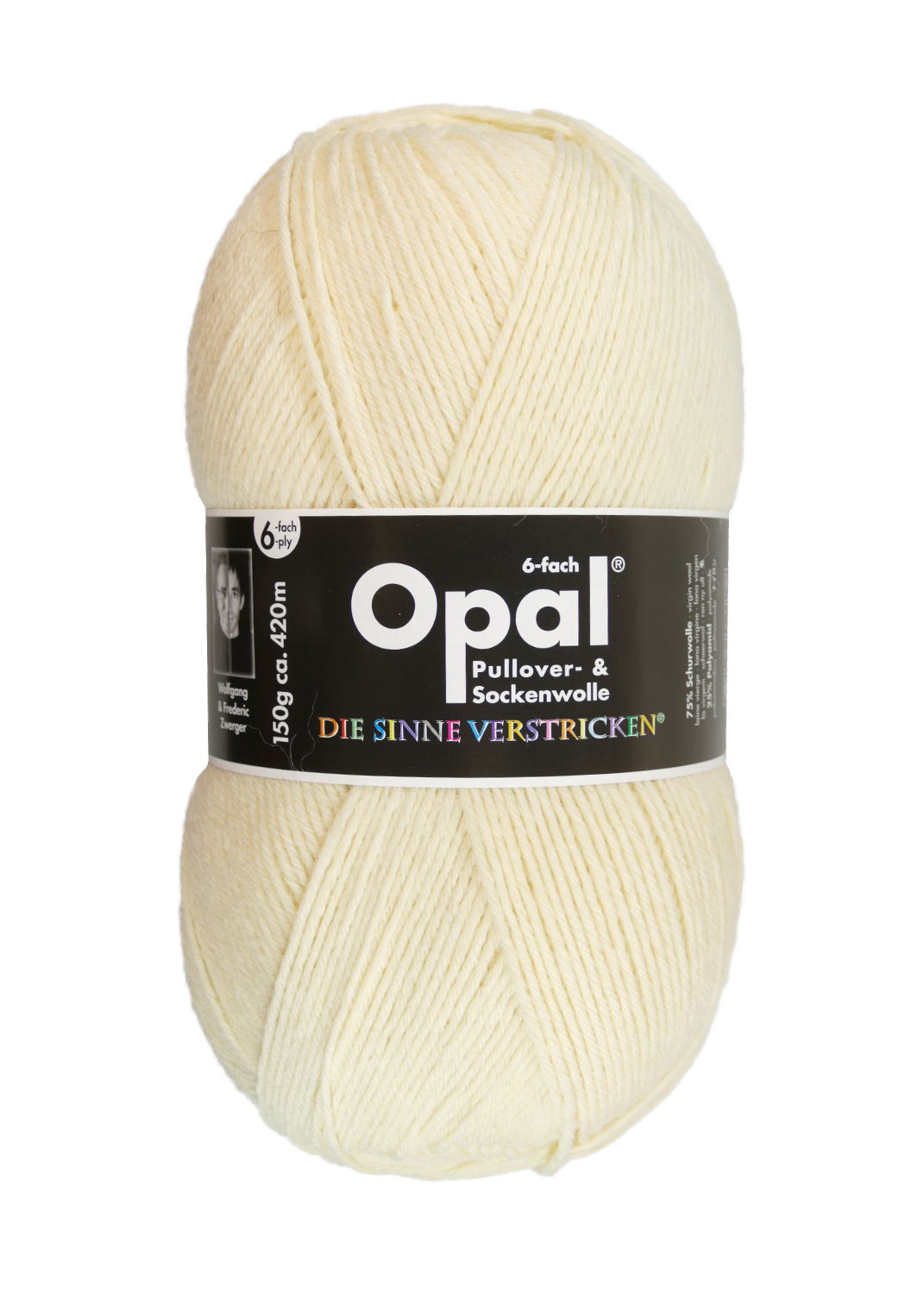 OPAL Uni - 6-fach Sockenwolle 5300 - natur