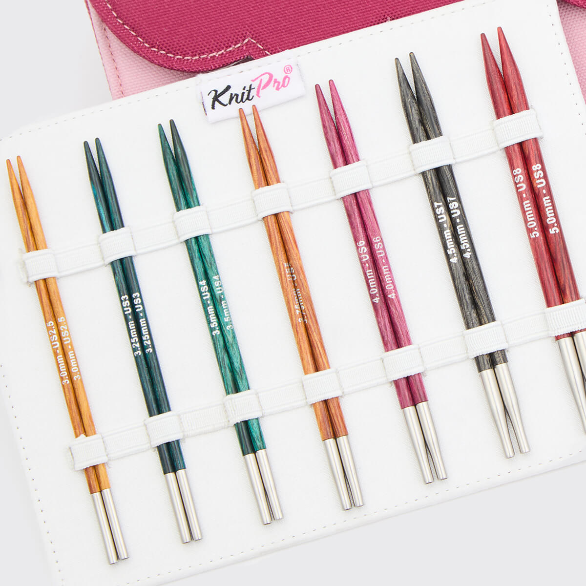 Nadelspitzen Set Dreamz Holz 3,00 - 5,00 mm Midi 10 cm von knit pro Nadelspitzen Set Dreamz Holz 3,00 - 5,00 mm Midi 10 cm von knit pro