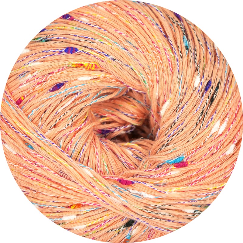 Konfetti Linie 524 von ONline 0002 - aprikose