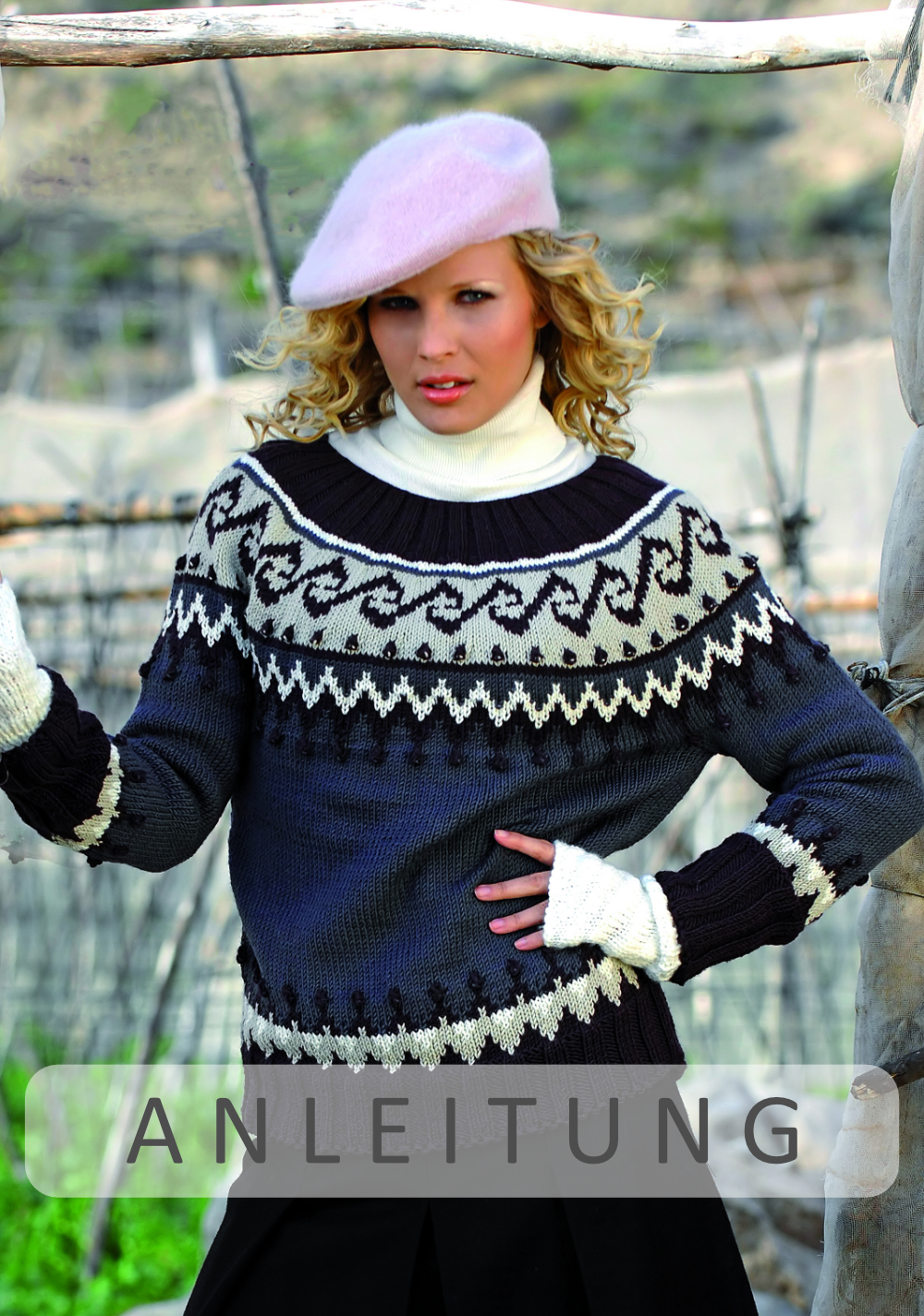 Norweger-Rundpassenpullover | Einzelanleitung | Wollpaket mit Timona Linie 110  | Stricken | ONline