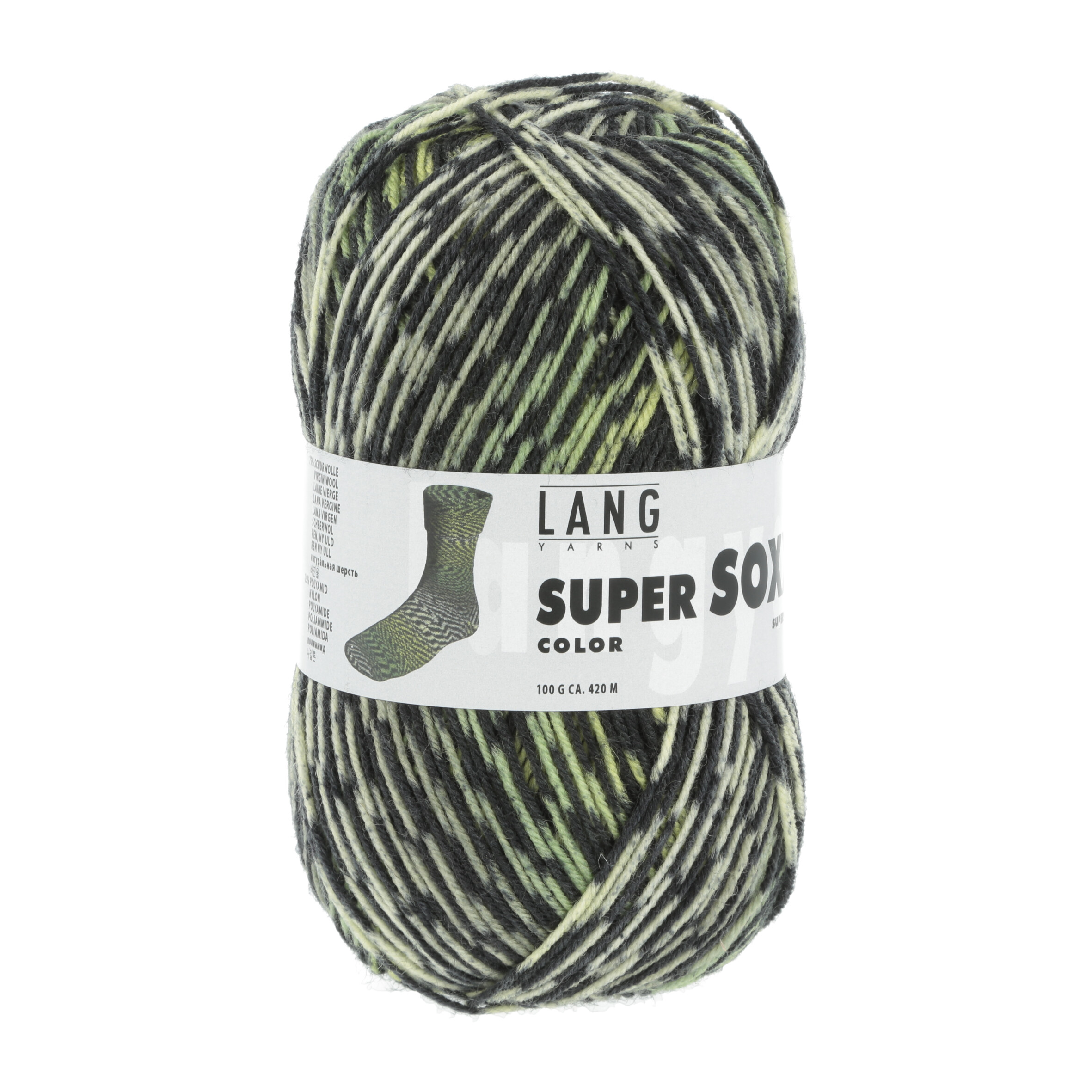 Super Soxx 4-fach von Lang Yarns SuperSoxx - 0192