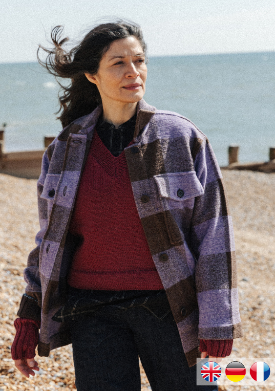 Pullunder Heathland Plain | Einzelanleitung | Stricken | Erika Knight