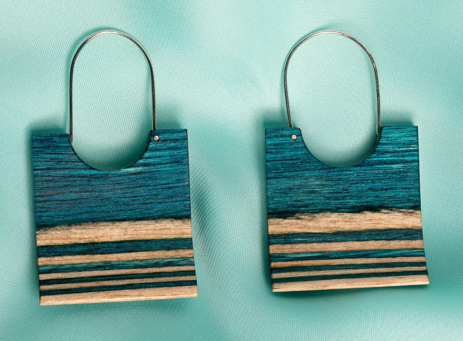 Waves Ohrring/Earring - Water von TEEKRI