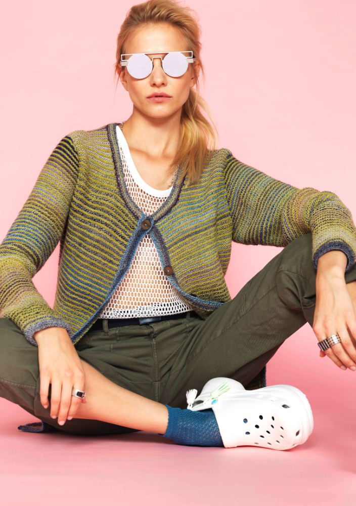 Jacke "Vibre" | Anleitungsheft | Wolle Zauberball® Crazy  | Stricken | Anna-Maria Busch