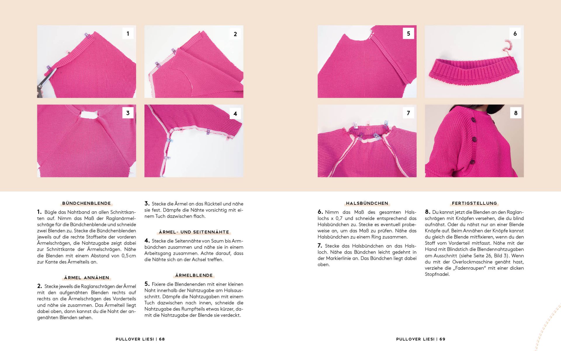 Strickst du noch oder nähst du schon? Kleidung nähen mit Strickstoffen