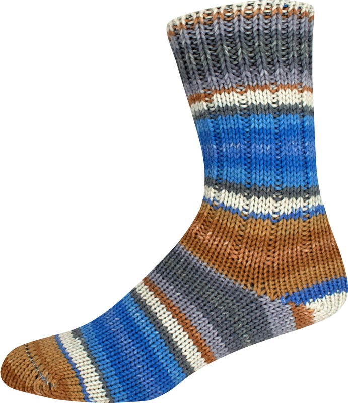 Supersocke 8-fach Merino Sort. 353 Color von ONline