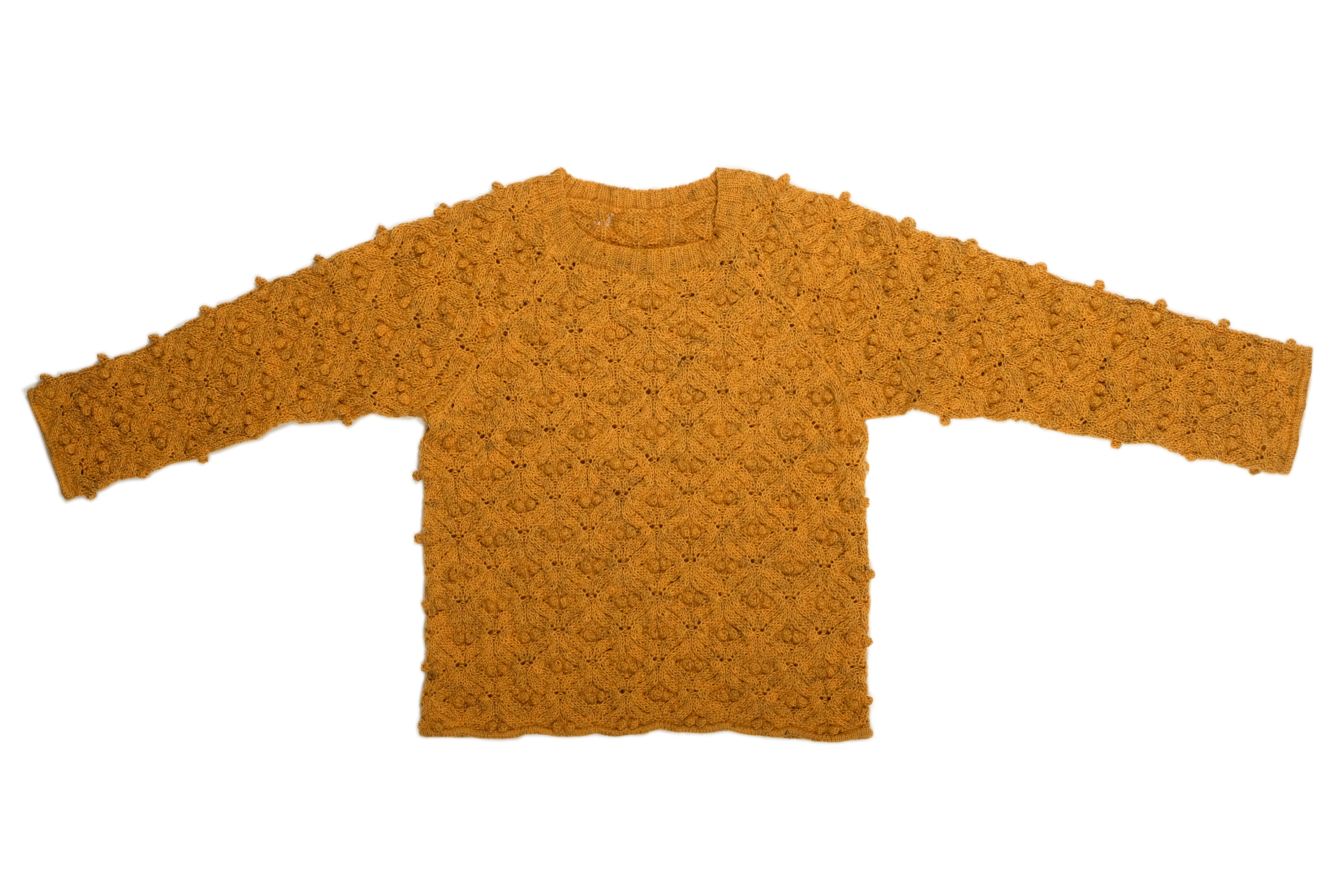 Pullover "Bubble Bobble" | Anleitungsheft | Wolle Bio Merinos  | Stricken | Unjung Yun