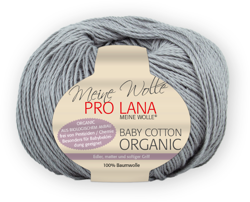 Baby Cotton Organic von Pro Lana 0095 - grau