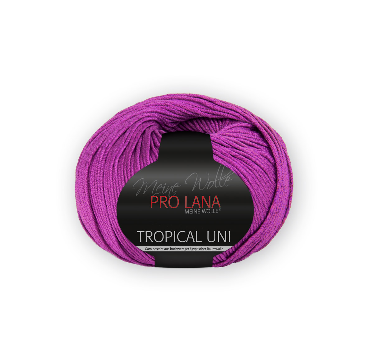 Tropical Uni von Pro Lana 0041 - beere (passend zu Colorfarbe 0085)