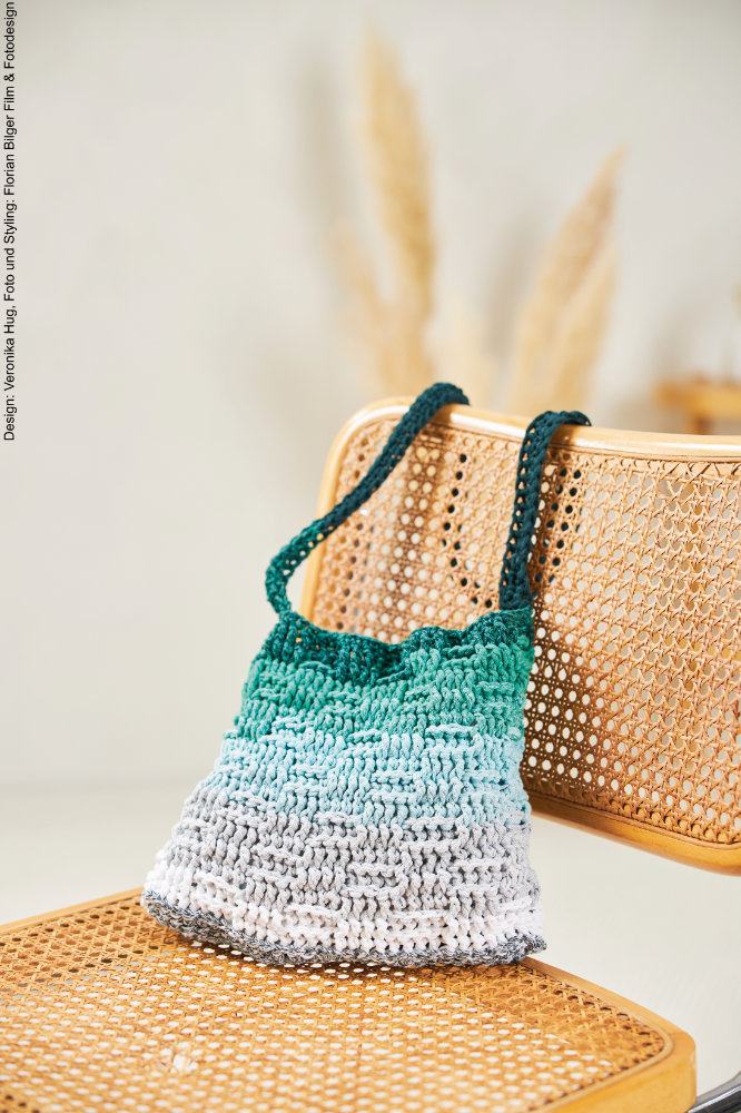 Tasche Mary  | Wollpaket mit Rope Bobbel  | Häkeln | Veronika Hug, Woolly Hugs, Christophorus Verlag