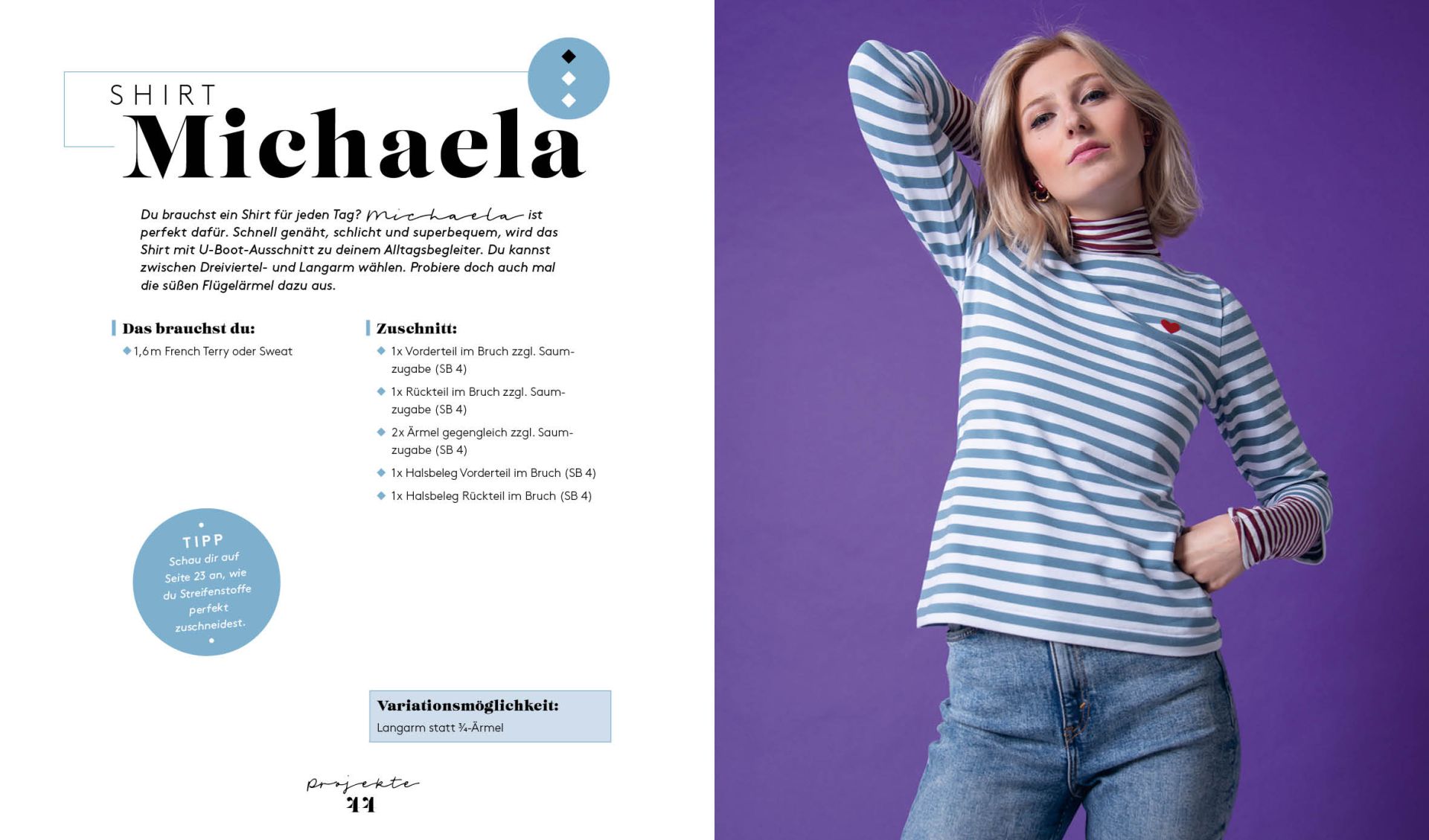 Nähen mit French Terry und Sweat – Cosy and Casual